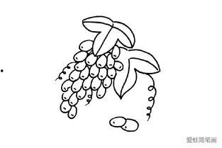 简笔画吃瓜果的人,品味酸甜苦辣，感悟人生百态